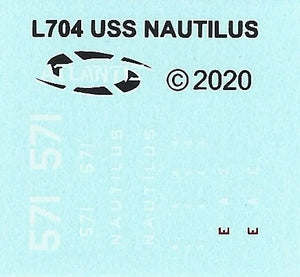 1:300 USS Nautilus Nuclear-Powered Submarine (SSN-571) (STEM Science, Technology, Engineering and Mathematics) Plastic Model Kit