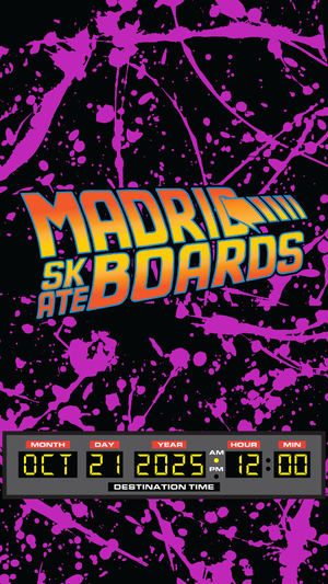 Madrid Skateboards - 40th Anniversary Limited Edition Madrid Valterra Skateboard (BOARD ONLY)