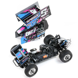 Losi LOS-1387T1 1/10 22S Sprint 2WD RTR, Blue
