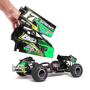 Losi LOS-1387T2 1/10 22S Sprint 2WD RTR, Green