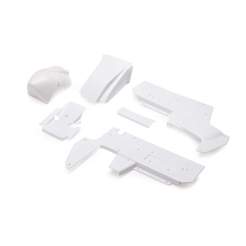 Losi LOS-1890 Body Panel Set, White: 22S Sprint