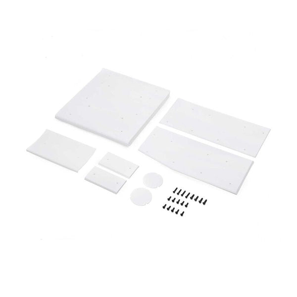 Losi LOS-1894 Wing Panel Set, White: 22S Sprint