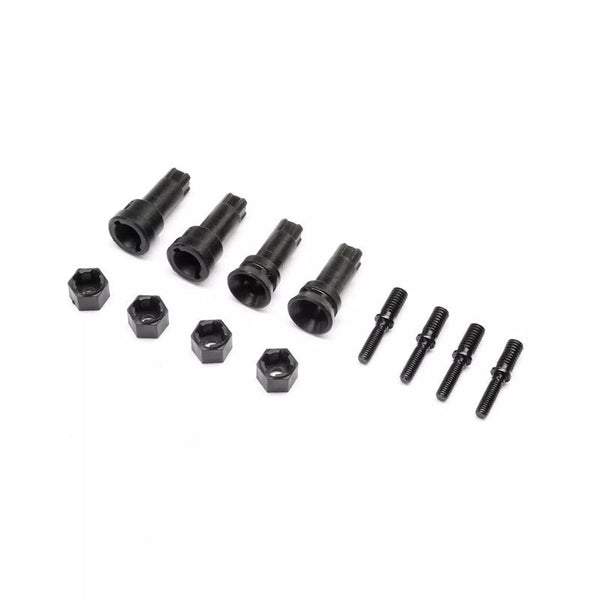 Losi LOS-1935 Wheel Axle & Hex Set: GROM