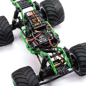 Losi (LOS01026T1) 1/18 Mini LMT 4X4 Brushed Monster Truck RTR Grave Digger GREEN