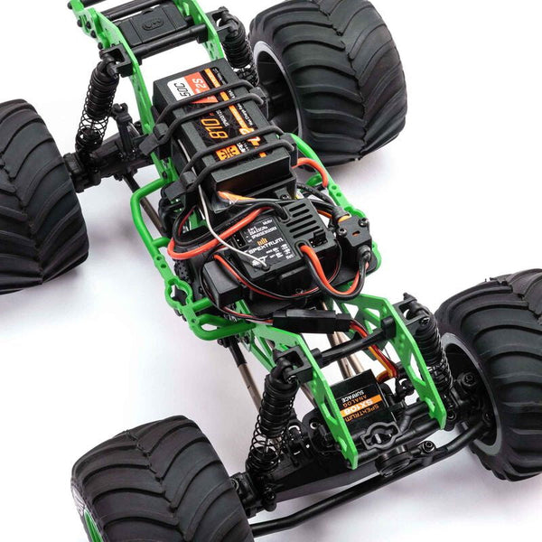 Losi (LOS01026T1) 1/18 Mini LMT 4X4 Brushed Monster Truck RTR Grave Digger GREEN
