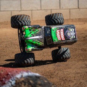 Losi 1/8 LMT 2.0 Grave Digger 4X4 Solid Axle Brushless Monster Truck RTR, Green