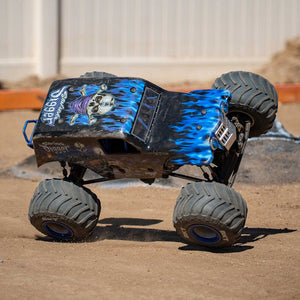 Losi 1/8 LMT 2.0 Son-Uva Digger 4X4 Solid Axle Brushless Monster Truck RTR, Blue