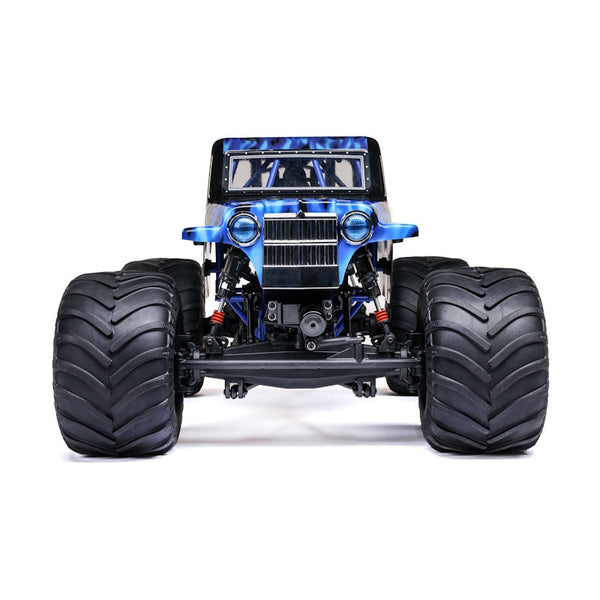 Losi 1/8 LMT 2.0 Son-Uva Digger 4X4 Solid Axle Brushless Monster Truck RTR, Blue