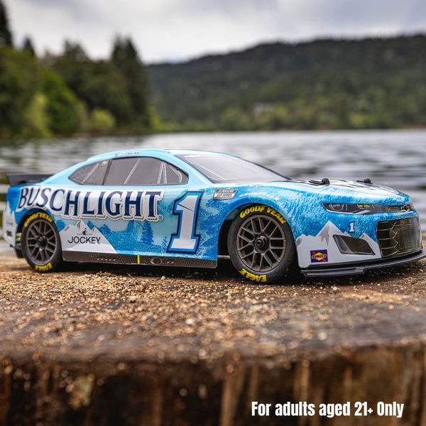 Losi 1/12 NASCAR RC Race Car Ross Chastain No. 1 2025 Busch Light Chevrolet ZL1