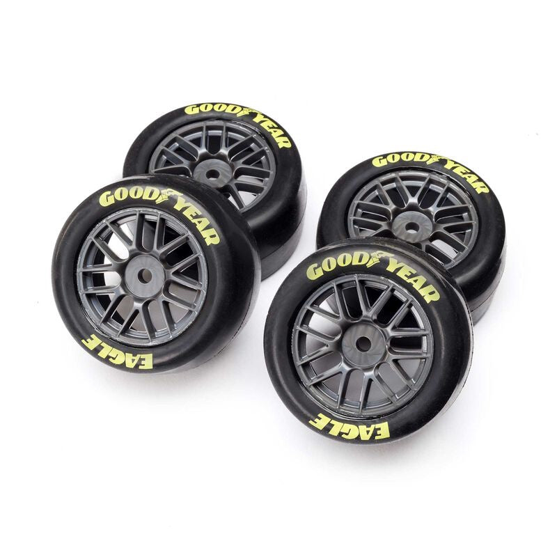 Losi NASCAR Goodyear Eagle Mounted Tires (4) Medium LOS-1914