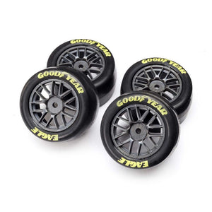 Losi NASCAR Goodyear Eagle Mounted Tires (4) Medium LOS-1914