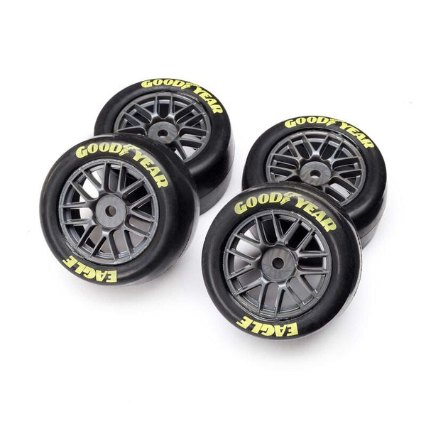 Losi NASCAR Goodyear Eagle Mounted Tires (4) Medium LOS-1914