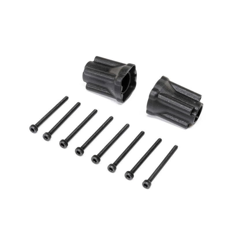 Losi LOS214043 Rear Axle Mount Set 0 deg Mini LMT