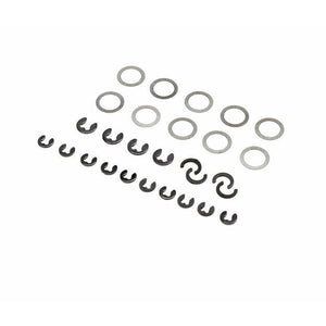 Losi LOS216009 E-Clip and Shim Set: Mini LMT