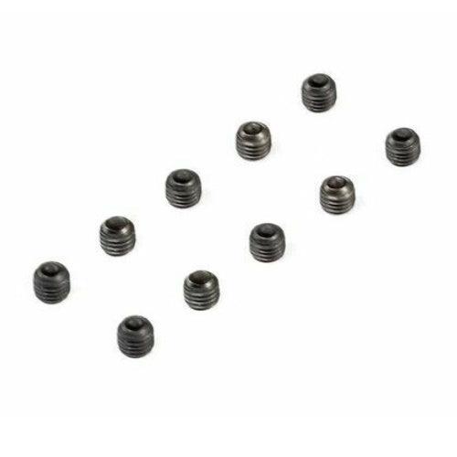 Losi Racing LOS235026 Set Screws M3 x 4mm Cup Point (10) Tenacity