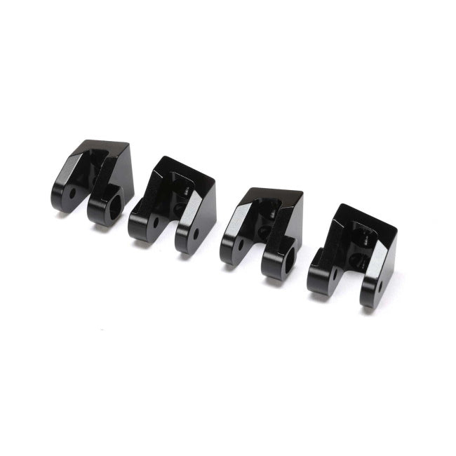 Losi LOS314006 Lower 4-link Mount Set Aluminum, Black(4): Mini LMT