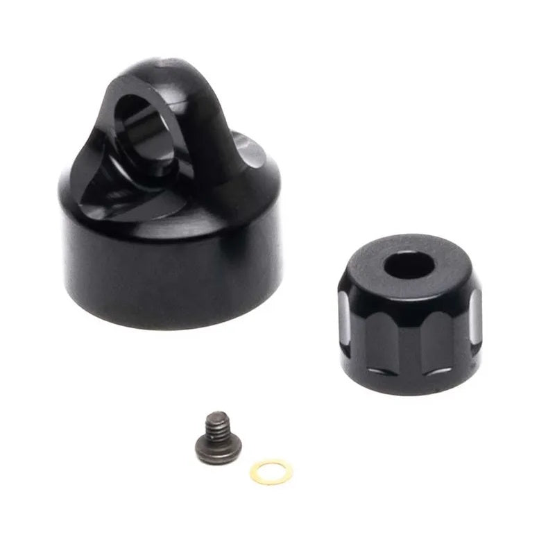 Losi LOS363001 Shock Cap Set Aluminum Black PM-MX