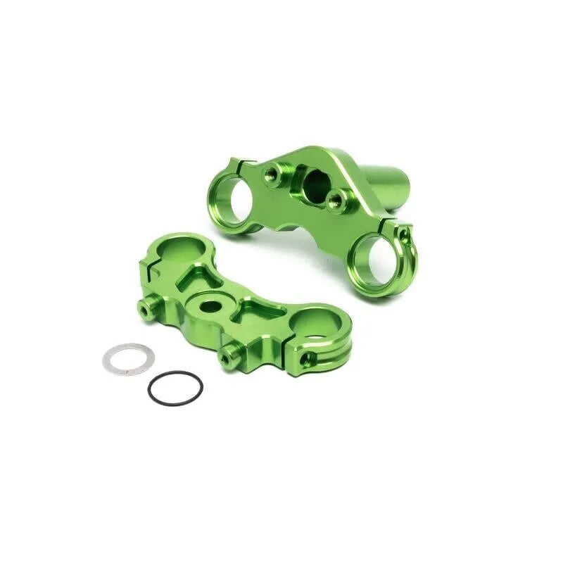 Losi LOS364008 Promoto-MX Aluminum Triple Clamp Set Green