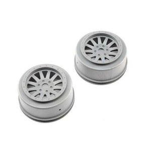 Losi LOS43022 Wheels, Grey (2), Tenacity DB/SCT