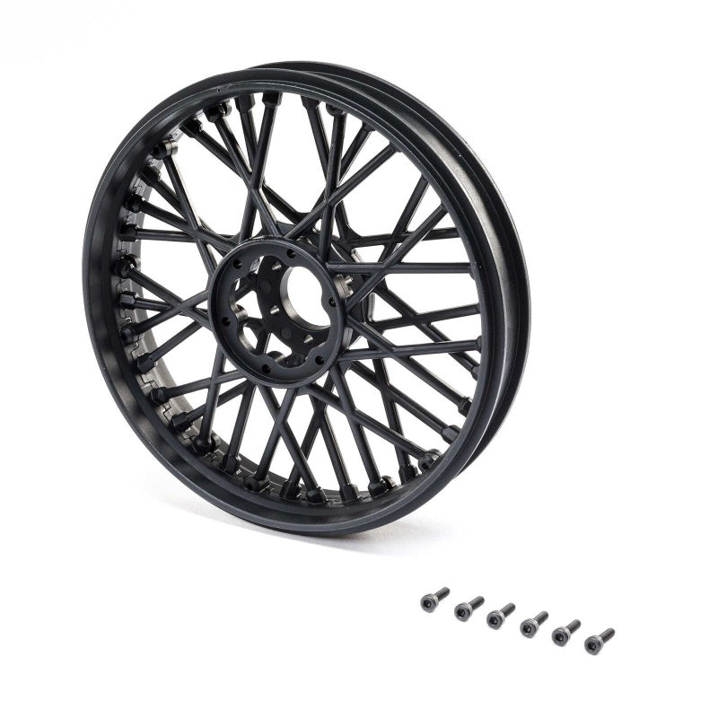 Losi LOS46000 Promoto-MX Front Wheel Set (Black)