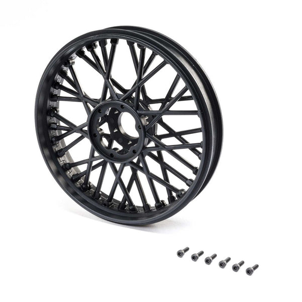 Losi LOS46000 Promoto-MX Front Wheel Set (Black)