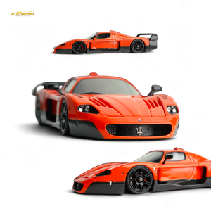 YM Model Maserati MC12 Stradale Corsa 2-Tone Orange 1:64