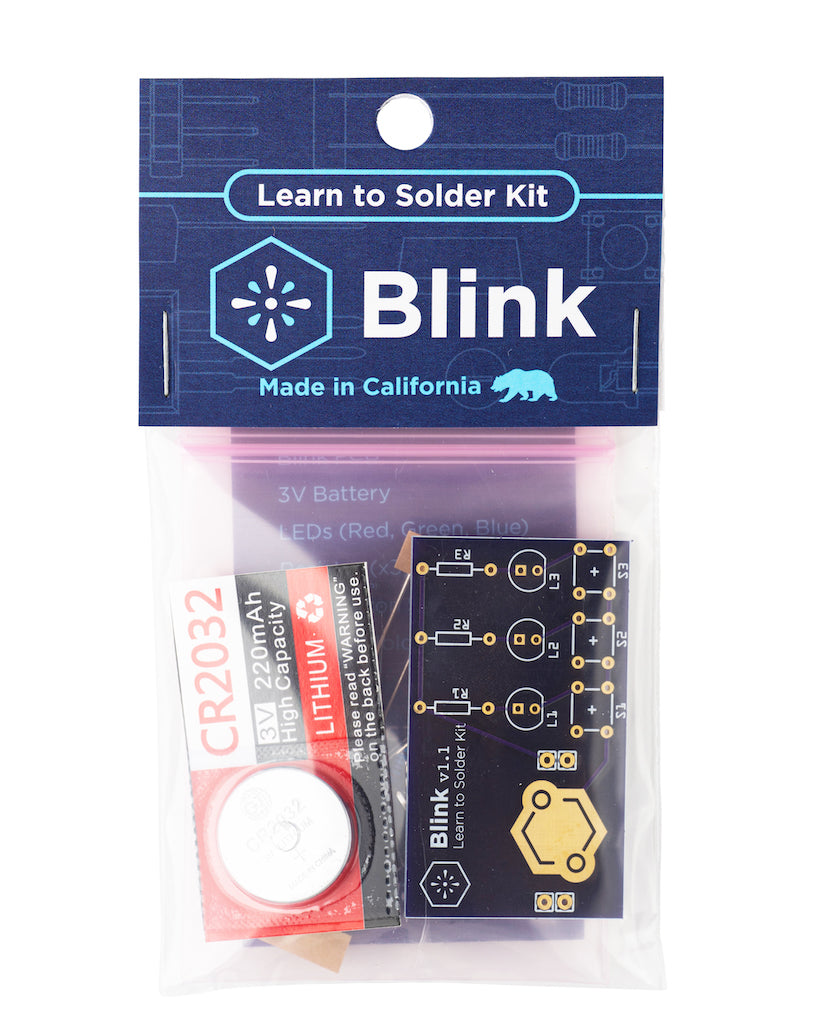 Learn to Solder Kit: Blink - Echo Six Hobbies