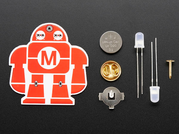 Maker Shed Makey Robot Solder Skill Badges - Pack of 50 — Classroom-Pack