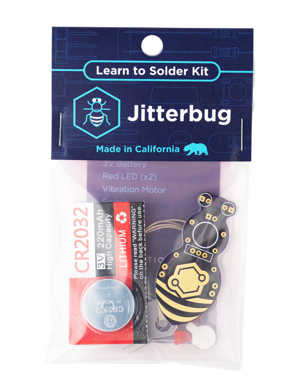 Learn to Solder Kit: Jitterbug - Echo Six Hobbies