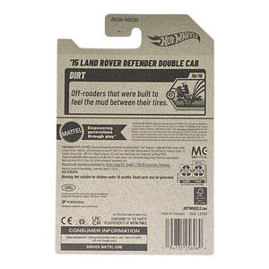 Hot Wheels '15 Land Rover Defender Double Cab - HW Dirt Series 10/10