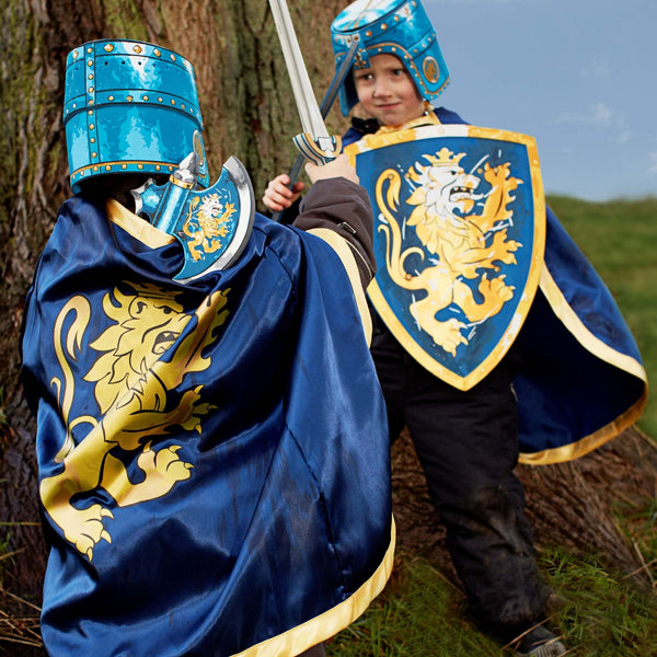 Little Shop of Magic Noble Knight Cape · Blue — Costumes & Accessories