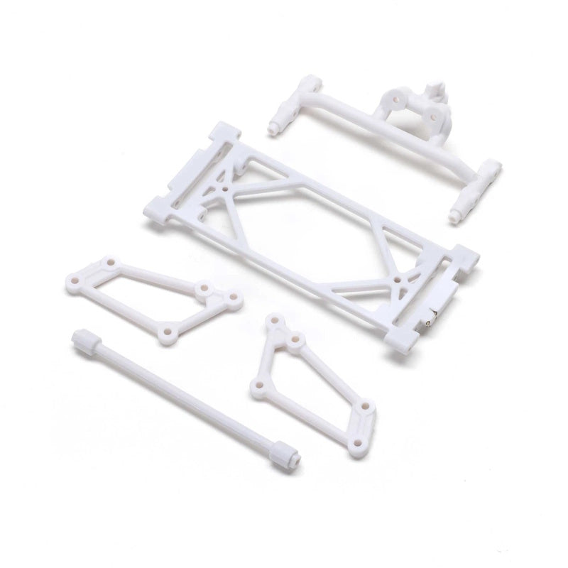 Losi LOS-2404 Front Wing Mount Set, White: 22S Sprint