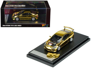 Honda Integra Type R (DC5) MUGEN RHD (Right Hand Drive) Gold Chrome "Thailand Diecast Expo 2026 Event Model" 1/64 Diecast Model Car by MotorHelix