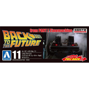 Back To The Future Pullback Car 1/43 Scale Part I Timemachine Model Kit