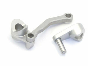 Kyosho MBW022B Aluminum Servo Saver Link Set Silver: Mini-Z Buggy