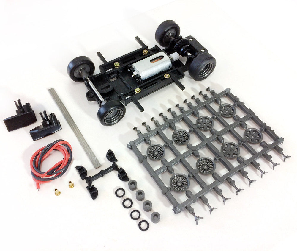 MRRC Sebring Universal Chassis Kit S2 Race Tuned 1/32 Slot Car 69-102mm