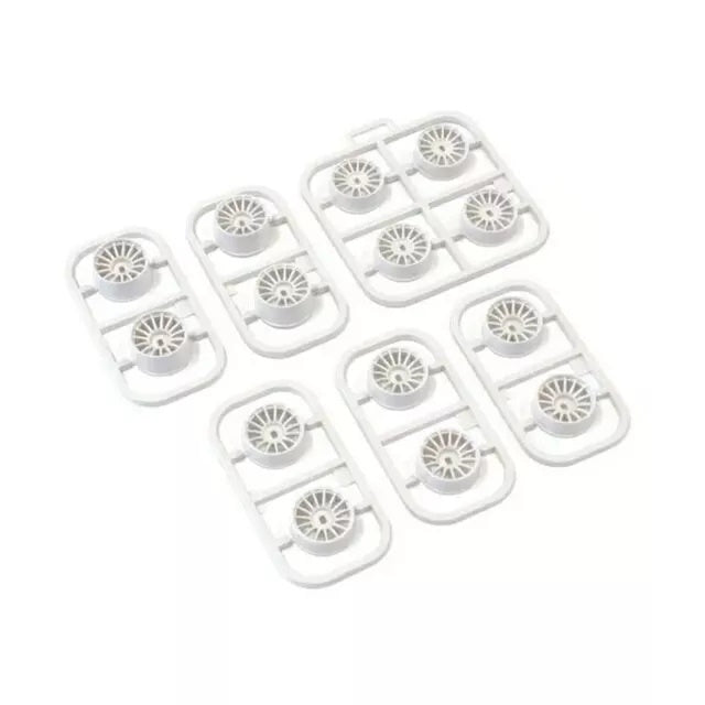 Kyosho MDH100WB Multi Offset Wheel Set (White/AWD/14pcs.)