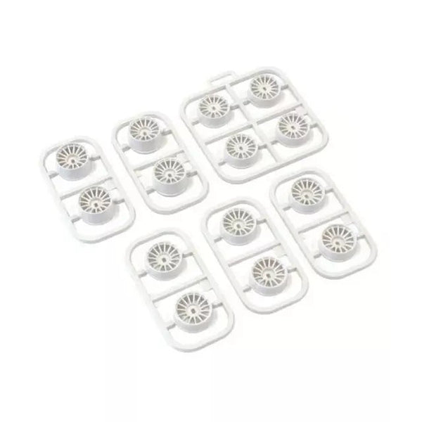 Kyosho MDH100WB Multi Offset Wheel Set (White/AWD/14pcs.)