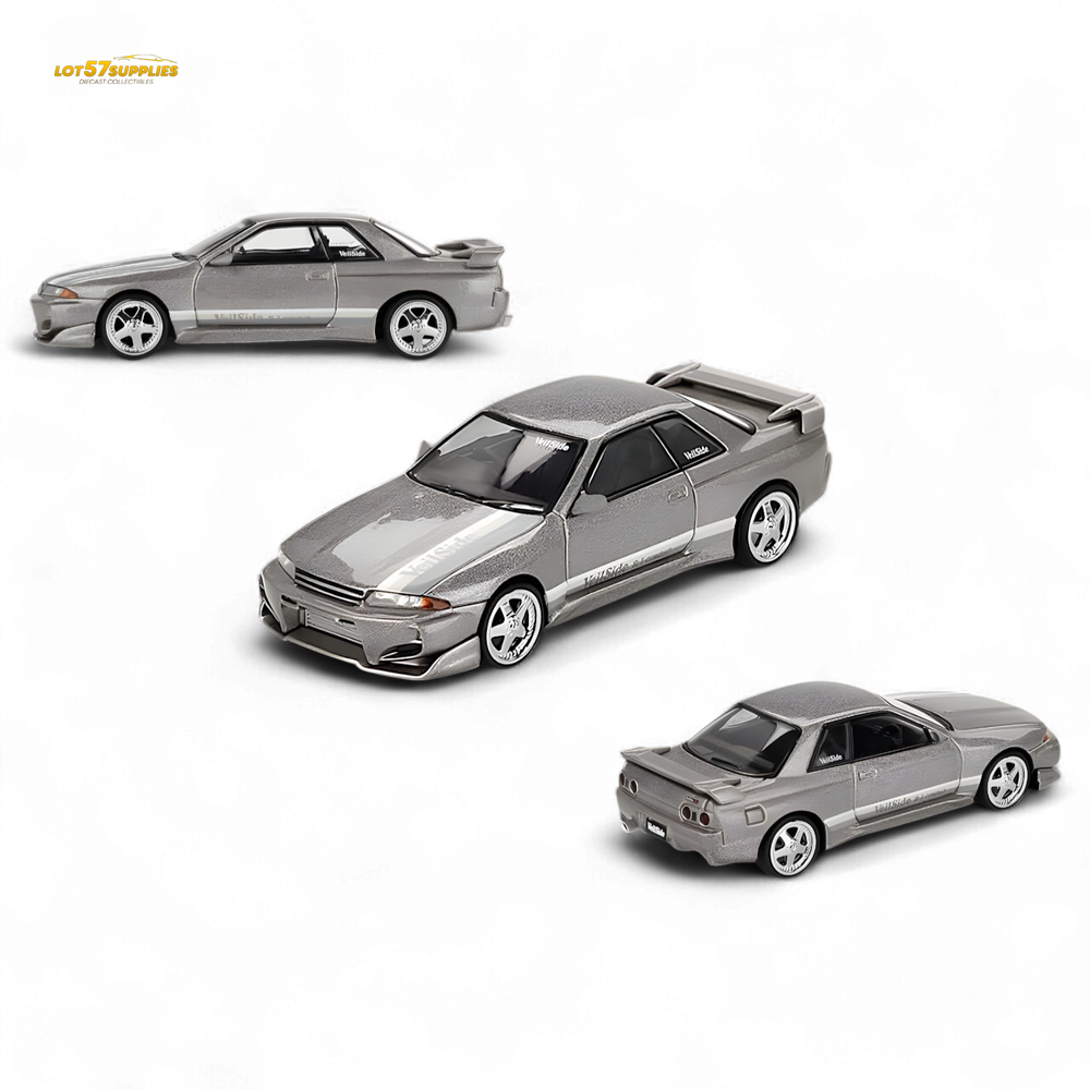 Nissan Skyline GT-R (R32) Veilside Combat C-I Veilside Combat Grey #971 1:64