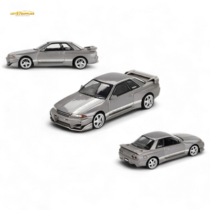 Nissan Skyline GT-R (R32) Veilside Combat C-I Veilside Combat Grey #971 1:64