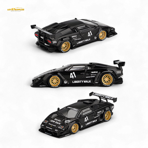 (Pre-Order) Mini GT Lamborghini Countach LB-WORKS - Black 1:64