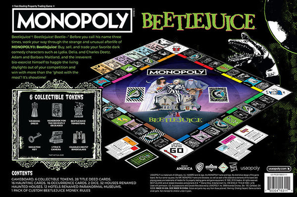 Little Shop of Magic MONOPOLY®: Beetlejuice — Board Game