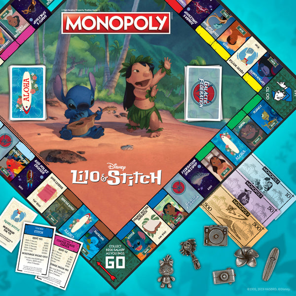 Little Shop of Magic MONOPOLY®: Disney Lilo & Stitch — Board Game