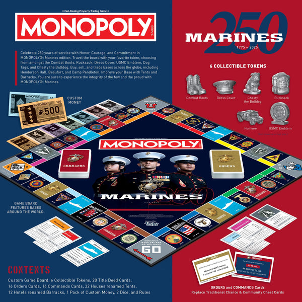 Little Shop of Magic MONOPOLY®: Marines 250th Anniversary — Board Game