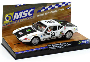MSC Competition De Tomaso Pantera GR3 Tour France 1/32 Slot Car MSC-6040