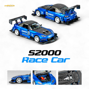 (Pre-Order) MicroTurbo Honda S2000 ENEOS #00 TOP FUEL - Candy Blue 1:64