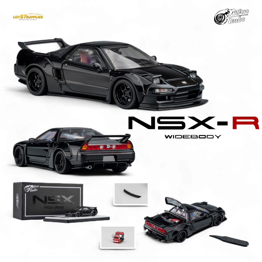 (Pre-Order) Microturbo NSX-R WideBody 1:64