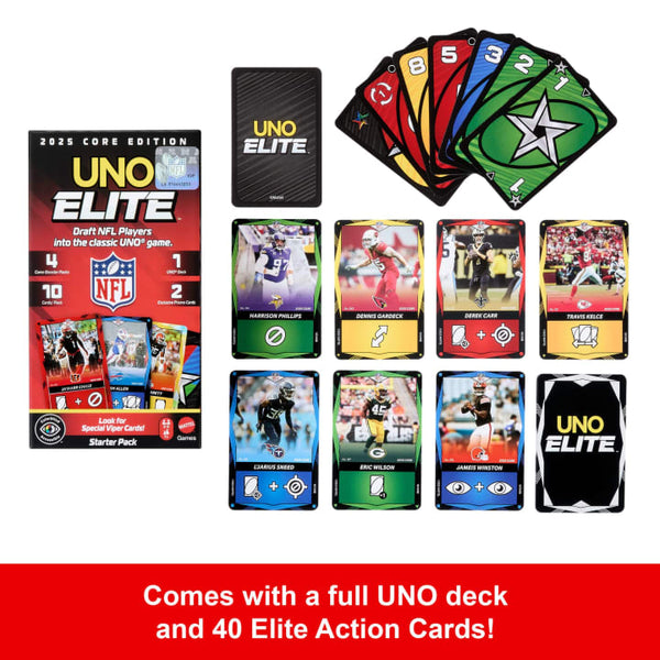 Little Shop of Magic UNO: Elite NFL - 2025 Core Edition - Starter Set — Board Game