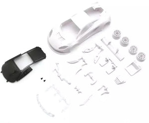 Kyosho MZN223B Mini-Z White Body Set McLaren 12C GT3 2013 w/Rim For RWD RC Car