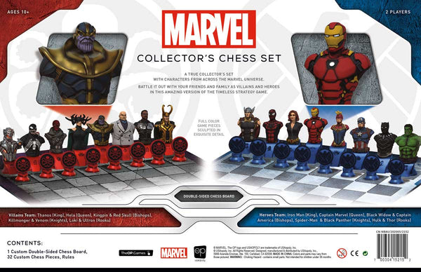 Little Shop of Magic Marvel Collector’s Chess Set — Toys and Collectible